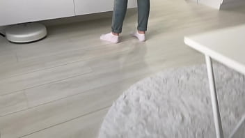 Preview 1 of Saraiki In Market - The roommate decided to help clean up. Paid her back with sex.