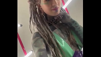 Preview 3 of Nepal Xxx Cc Tv Camera - BTS with latex unconfined ??What&#039_s your favorite latex look?#BehindTheScenes #Inked #InkedWoman #TattooJourney #Ps...