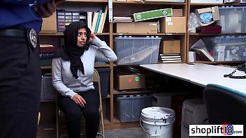 Preview 1 of Hardcore Female Otgasm - Latina teen with big tits busted by a perverted cop
