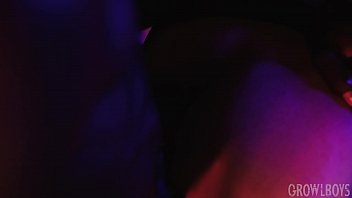 Preview 3 of Hot Milf In Naughty America - Werecat furry stud with big black dick barebacks masc bottom muscle jock