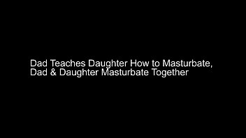 Preview 1 of Sirviporno - step Dad Teaches Young How to Masturbate &amp_ Masturbates with Her - Teen,  Brunette,  Young Girl,  POV,  Barely Legal