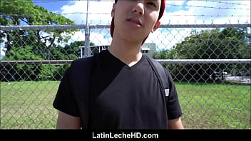 Preview 2 of W Xxxxxx Video Com - Amateur Virgin Latino Boy In Red Baseball Cap Paid To Fuck Stranger He Met On Streets POV