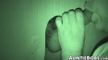 Preview 3 of Freedom Free Pon - Bearded fat fucker swallows a big hairy glory hole cock