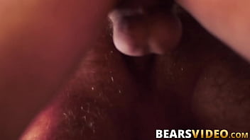 Preview 3 of Paron Xxx - Bearded bear sits on cubs hard cock and rides it wildly