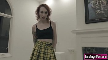 Preview 1 of Gairls Blood Bar Hoya Xxx Video - Tattooed redhead throats ex bfs big cock