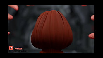 Preview 1 of Black Cock Top Hot - Slutty Ass Velma Dinkley Uses Floating Cocks To Fill Her Tight Gaping Holes With Ghost Cum