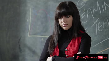 Preview 1 of Holand Babes - ZeroToleranceFilms - HOT AF Brunette Teacher Has A Hot Threesome At Home With Students