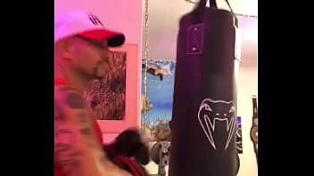Preview 4 of Xxxhd C0m - HEAVY BAG WORKOUT MAXXX LOADZ THE FITTEST PORN STAR ON THE PLANET GYMTANSEX GTS