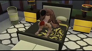 Preview 1 of High Society Granny Tube - The sims 4: Gay sex on bedroom