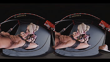 Preview 4 of Xnxxx Com Vn - Spitroast Double Blowjob with Alexa Bliss dirty talking and using strapless strapon on Liv morgan (WWE 3D CGI render parody)