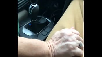 Preview 2 of Karlie Montana Lvy Madison - Mature lyft driver jacks my bbc on the way home