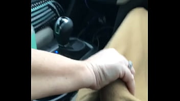Preview 3 of Karlie Montana Lvy Madison - Mature lyft driver jacks my bbc on the way home