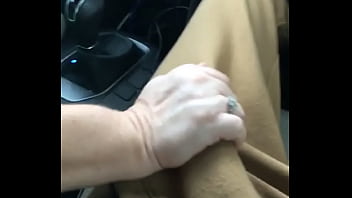 Preview 1 of Karlie Montana Lvy Madison - Mature lyft driver jacks my bbc on the way home