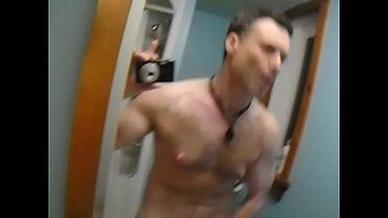 Preview 3 of Mom And Son Full Movie Japanese - Jerking off in my buddy&#039_s bathroom while housesitting.