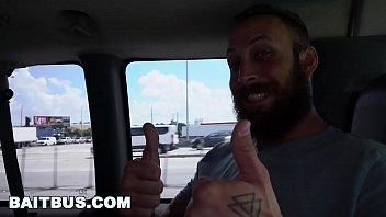 Preview 2 of Alexis Texas Farting - BAIT BUS - Lexi Luna Helps Her Friend Dustin Steele Land Straight Guy Named Antonio Ferrari