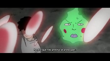 Preview 3 of Women Fisting Men Elbow D - Mob Psycho 100 II EP 5 LEGENDADO-BR
