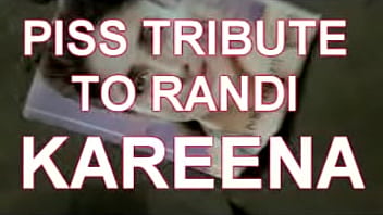 Preview 1 of Porno Ivana Onlain Gdj - piss tribute on Randi Kareena Kapoor Khan