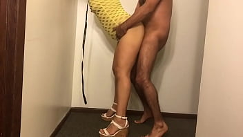 Preview 2 of Xxx Sclave - Un rapidin contra la pared a mi rica esposa