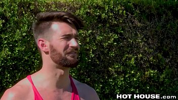 Preview 1 of Reshma Xxx 2017 Hd - HotHouse Hot Australian Big Dick Hunk Pounds New Cute Teammate