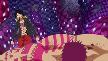 Preview 4 of Bbc Moans - Luffy fodendo Katakuri, usando o endurecimento