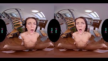 Preview 4 of Havoc Hailey Handjob - VRHUSH Petite Lexi Dona rides a cock in VR POV