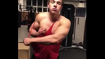 Preview 1 of Alexis Texas And Aj Applegate - Blond bodybuilder show off naked