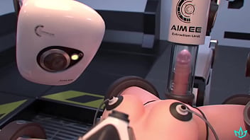 Preview 3 of Fur Catfight - Milked Machine part. 3 Futa Ahri