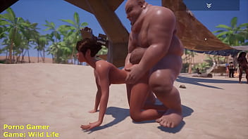 Preview 3 of Angela White Vexin - Fat man Sex Wit Tanya Wild Life Game Fat man Sex Wit Tanya Wild Life Game Part 2