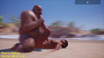 Preview 4 of Angela White Vexin - Fat man Sex Wit Tanya Wild Life Game Fat man Sex Wit Tanya Wild Life Game Part 2
