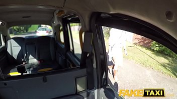 Preview 1 of Black Sling - Fake Taxi Sexy horny tattooed passenger fucks for free lodge