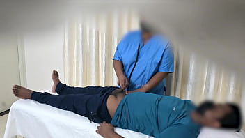 Preview 3 of Wwwxvxxcom Sax - Doctor jerking patient dick Part 2