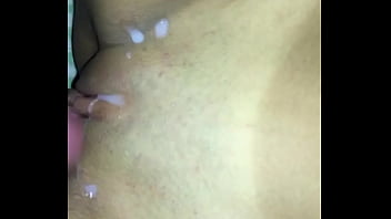 Preview 3 of Video Sex Siswi - Minha namorada se masturbando com minha porra na 3 transa do dia