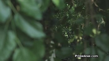 Preview 1 of Han Xi Zuan - Blowjob and ass eating in the garden