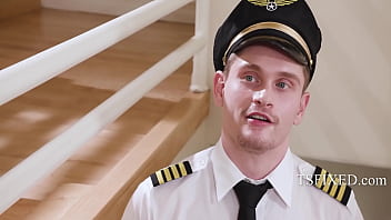 Preview 1 of Arjentina Xxx Video - I Guess We&#039_re Clear To Land (A Cabin Crew Love Story)