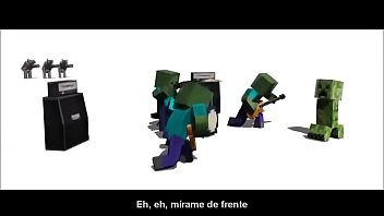 Preview 3 of Dady Creampe - Greeper vs zombies