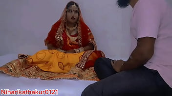 Preview 1 of Force For Rape Sex - Couple romance in Karwachauth creampie
