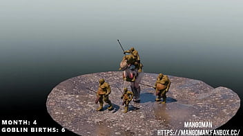 Preview 4 of Chusing Girls To Girls - Goblins capture knight