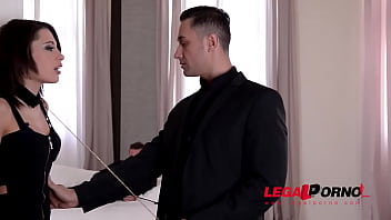 Preview 1 of Hardest Fucker - Gentlemen&#039_s spanking &amp_ c. makes subby Nikita Bellucci&#039_s asshole gape GP471