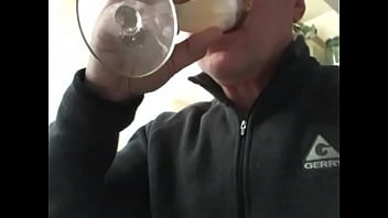 Preview 2 of Arab Hards - Jbarths  drinking  8 ounces  of  my  own  cum