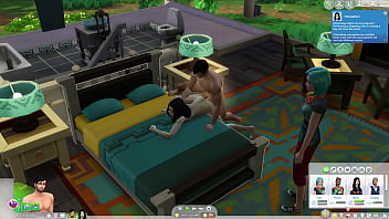 Preview 3 of Kalaroa Xxx - SIMS 4 porn - Fucking each other like there&#039_s no tomorrow