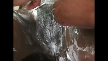 Preview 2 of Fringing Mom - Ebony slut Skyy enjoying DP