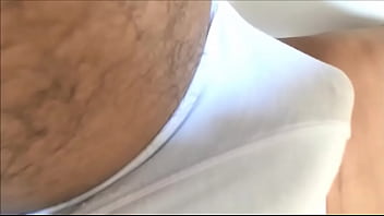 Preview 1 of Good Enjoyed - novinho sacudo exibindo a pica grande na cueca branca querendo uma coroa pra fuder