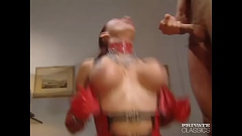 Preview 3 of Candy Coated Tits - Angelica Sin,  The Misstress Fucks Three Slaves