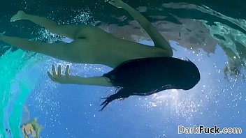 Preview 1 of Sunny Leone Xxxx With Her Bf - Marica Hase takes a BBC by the pool