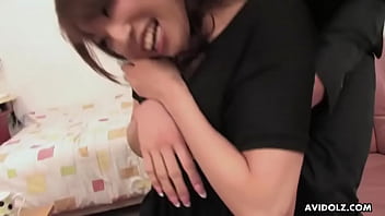 Preview 2 of Urbasi Sex And Fug Video - Insatiable slut,  Aya Sakuraba fucking step- brother and getting creampied