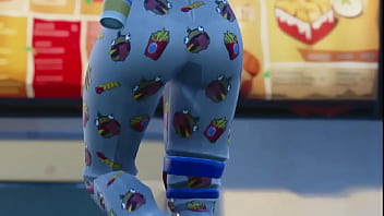 Preview 2 of Very Mms - fortnite onesie ass
