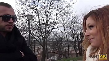 Preview 3 of Bengail Xwwww - HUNT4K. Scopo una ragazza dai capelli rossi davanti al fidanzato
