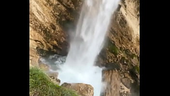 Preview 2 of Pinoy Girl Solo Musterbate - Look at this powerful waterfall! ??Have you ever stood in front of a waterfall?#PowerfulWaterfall #NatureBeauty #W...