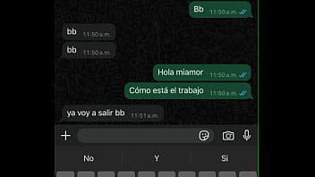 Preview 1 of Nnxxhd - Descubro a mi novia puta por whats con su amante parte 1