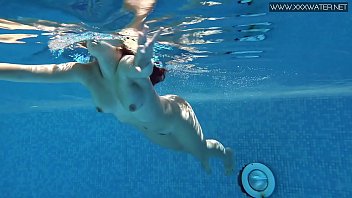 Preview 3 of Desi Dada G - Diana Rius with hot bouncing tits in the pool